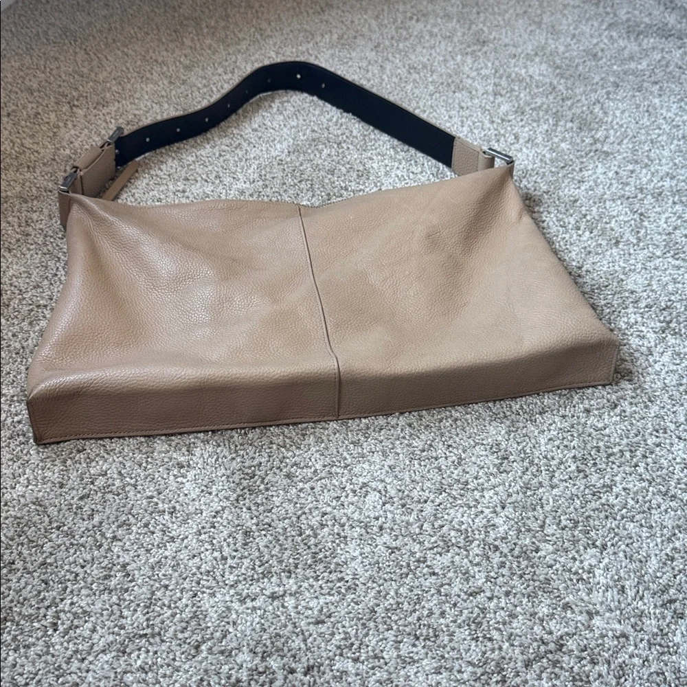 All Saints Edbury Tan Leather Shoulder Bag - Picture 4 of 9